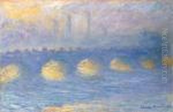 Waterloo Bridge, Temps Couvert - view 1