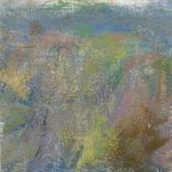 Etude De Nympheas, Vibrations Sur Le Bassin (fragment) - view 1