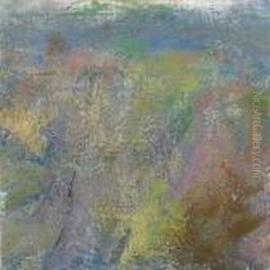Etude De Nympheas, Vibrations Sur Le Bassin (fragment) by Claude Oscar Monet