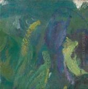Nympheas (fragment) by Claude Oscar Monet
