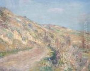 La Route De Giverny by Claude Oscar Monet