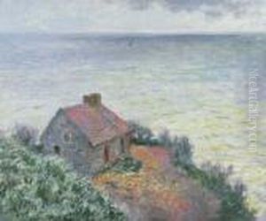 Poste De Douaniers A Dieppe by Claude Oscar Monet