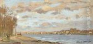 La Seine A Argenteuil by Claude Oscar Monet