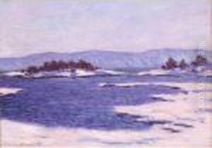 Au Bord Du Fjord De Christiania by Claude Oscar Monet