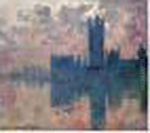 Le Parlement, Soleil Couchant - view 1