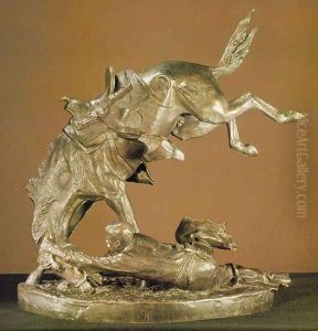 Wicked Pony by Frederic Remington