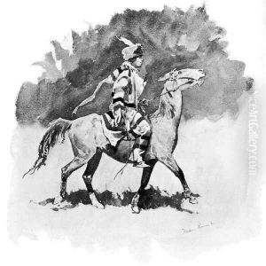 Snow Indian, or the Northwest Type by Frederic Remington