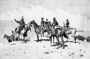 The Borderland of the Other Tribe by Frederic Remington