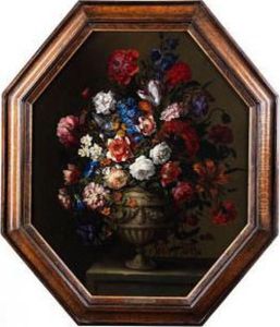 Blumenstilleben In Vase by Jean-Baptiste Monnoyer