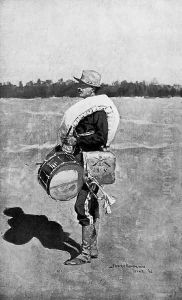A'Wind Jammer' by Frederic Remington