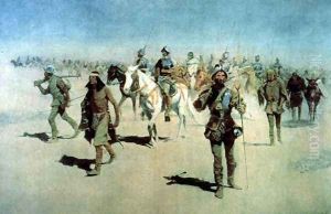 Coronado sets out to the north by Frederic Remington