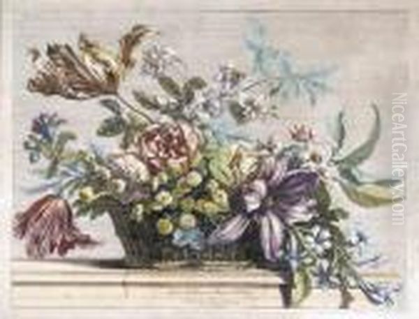 Liures De Plusieurs Paniers De Fleurs / Nicht Bezeichnet - view 1