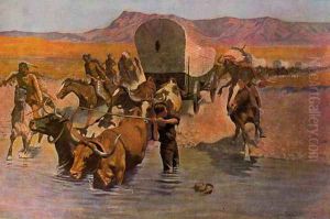 The Emigrants by Frederic Remington