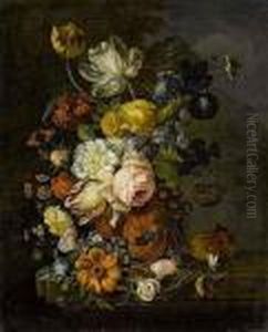 Blumenstillleben by Jean-Baptiste Monnoyer