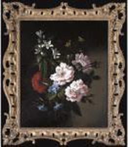 Still Life Of A Bouquet Of Flowers by Jean-Baptiste Monnoyer