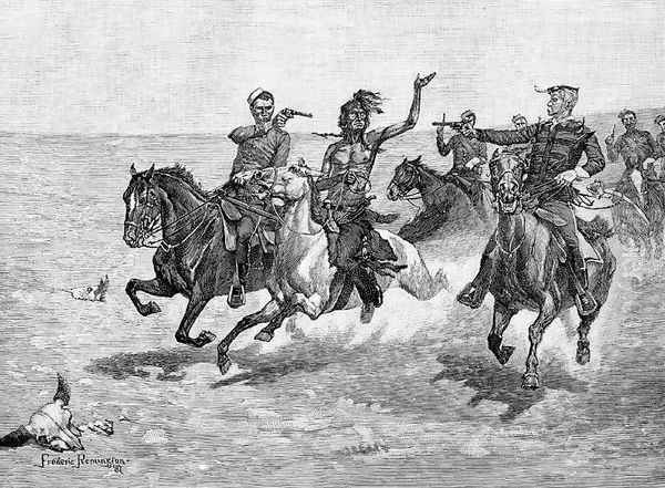 Arrest of a Blackfeet Murderer - view 1