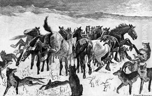 Broncos and Timber Wolves - view 1