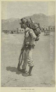 Mexican Infantry of the Line by Frederic Remington