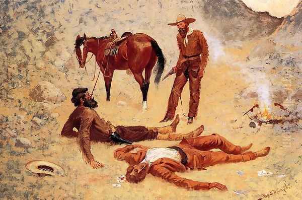 He Lay Where He Had Been Jerked, Still as a Log (aka Jerked Down) - view 1