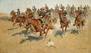 On the Southern Plains 1907 by Frederic Remington
