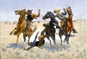 Aiding a Comrade 188990 by Frederic Remington