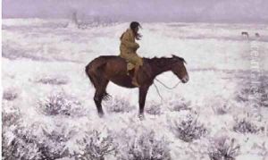 The Herd Boy 1905 by Frederic Remington