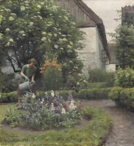 Monsted Watering The Garden