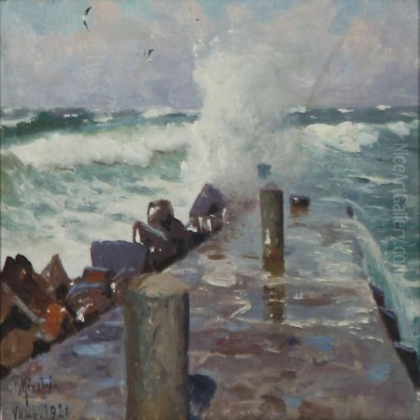 A Pier In Vang On Bornholm Island, Denmark - view 1