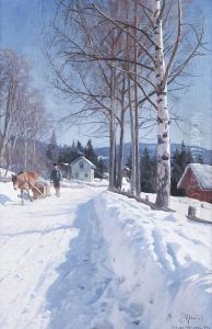 Winter Landscape, Odnes-valdres Winter Landscape, Odnes-valdres