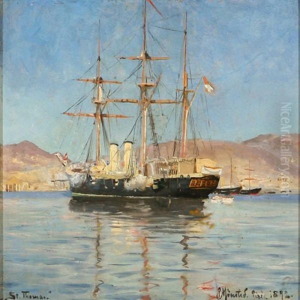 The Frigate St. Thomas In Piraeus Habour - view 1