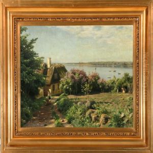 Overlooking Roskilde Bay Seen From Jyllinge