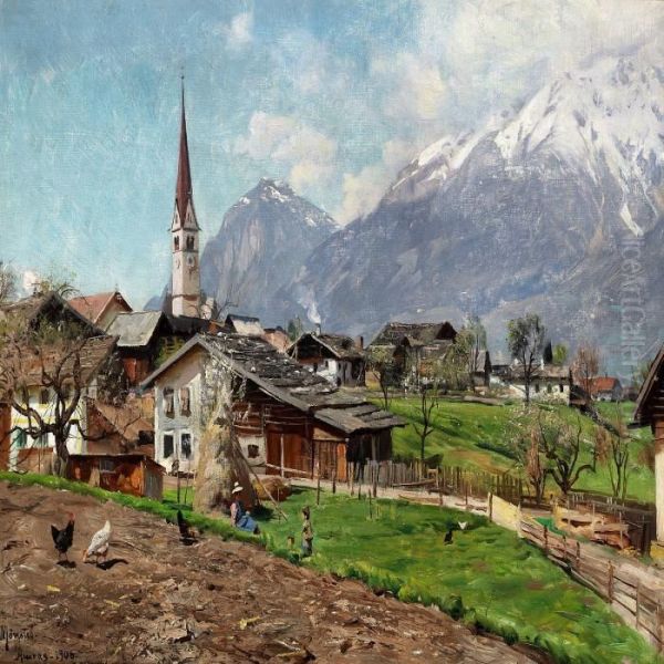 Summer Day In Amras,austria - view 1