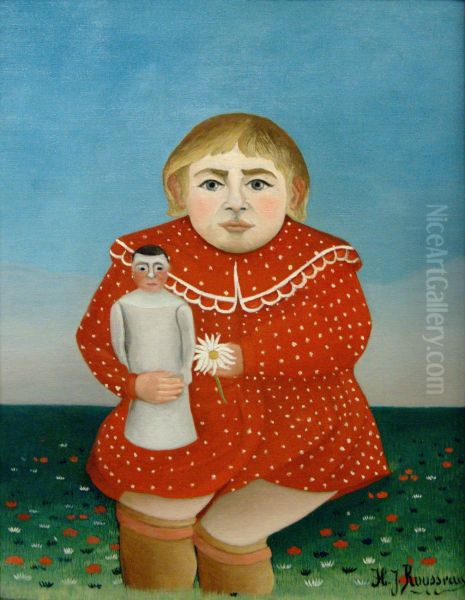 Child with Doll - view 1