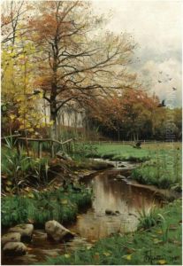 Efterar (autumn Leaves) by Peder Mork Monsted