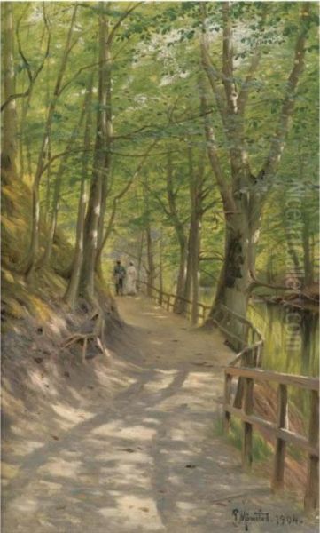 Spadseretur I Skoven (walking In The Forest) - view 1