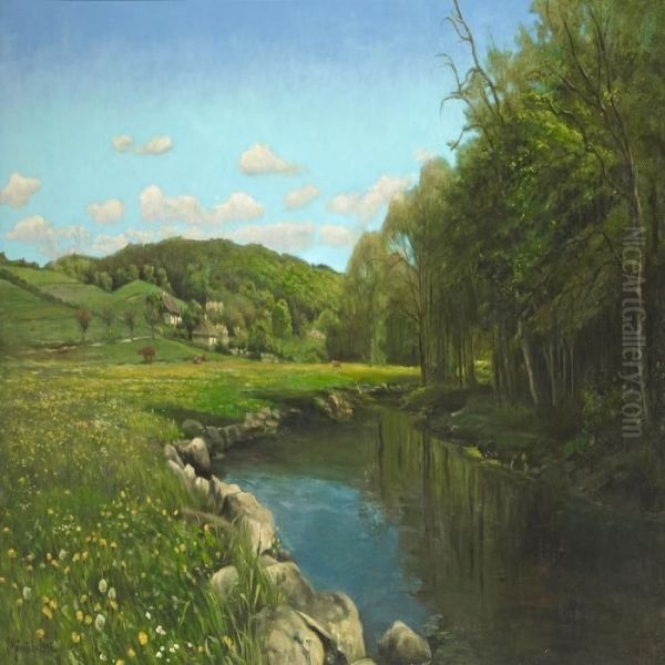 A Danish Summer Landscape - view 1