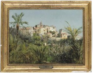 Bordighera, Liguria by Peder Mork Monsted