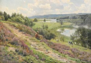 Sommarlandskap - Alling Sommarlandskap - Alling