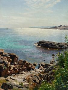From The Coast Of Bornholm by Peder Mork Monsted