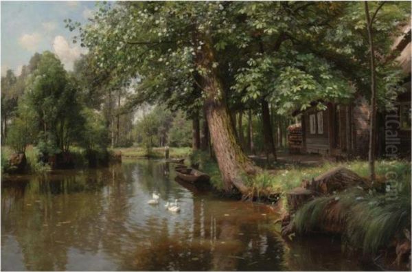 Punting On The River - view 1