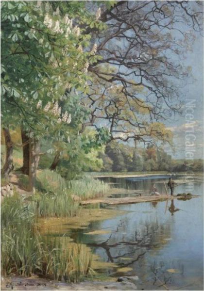 Fishing On The Lake - view 1