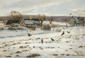 Paysage De Neige Paysage De Neige