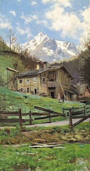 An Alp Landscape - view 1