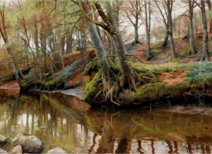 By The River by Peder Mork Monsted