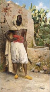 The Nubian Guard by Peder Mork Monsted