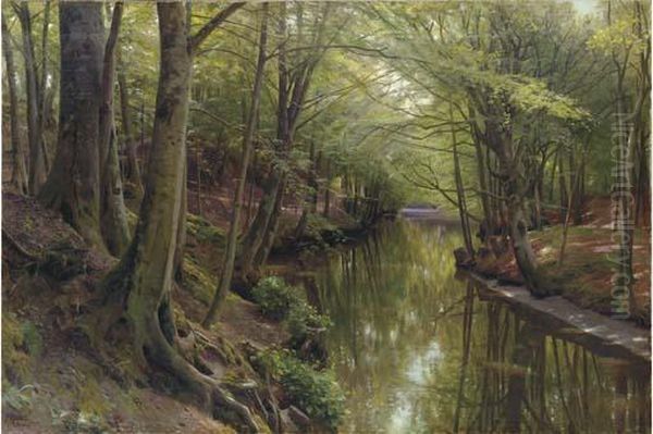 A Woodland Stream - view 1
