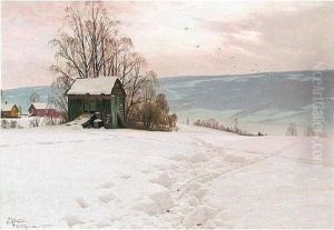 Lillehammer, Vinter (snow Landscape, Lillehammer)