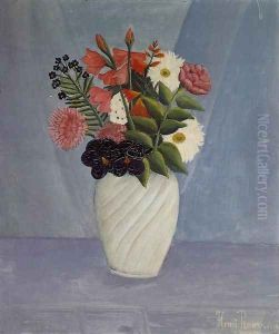 Bouquet of Flowers III by Henri Julien Rousseau