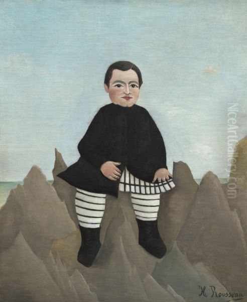Boy on the Rocks 1895-97 - view 1
