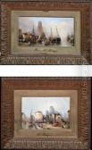 "an Old Castle, Normandy" And "rouen"